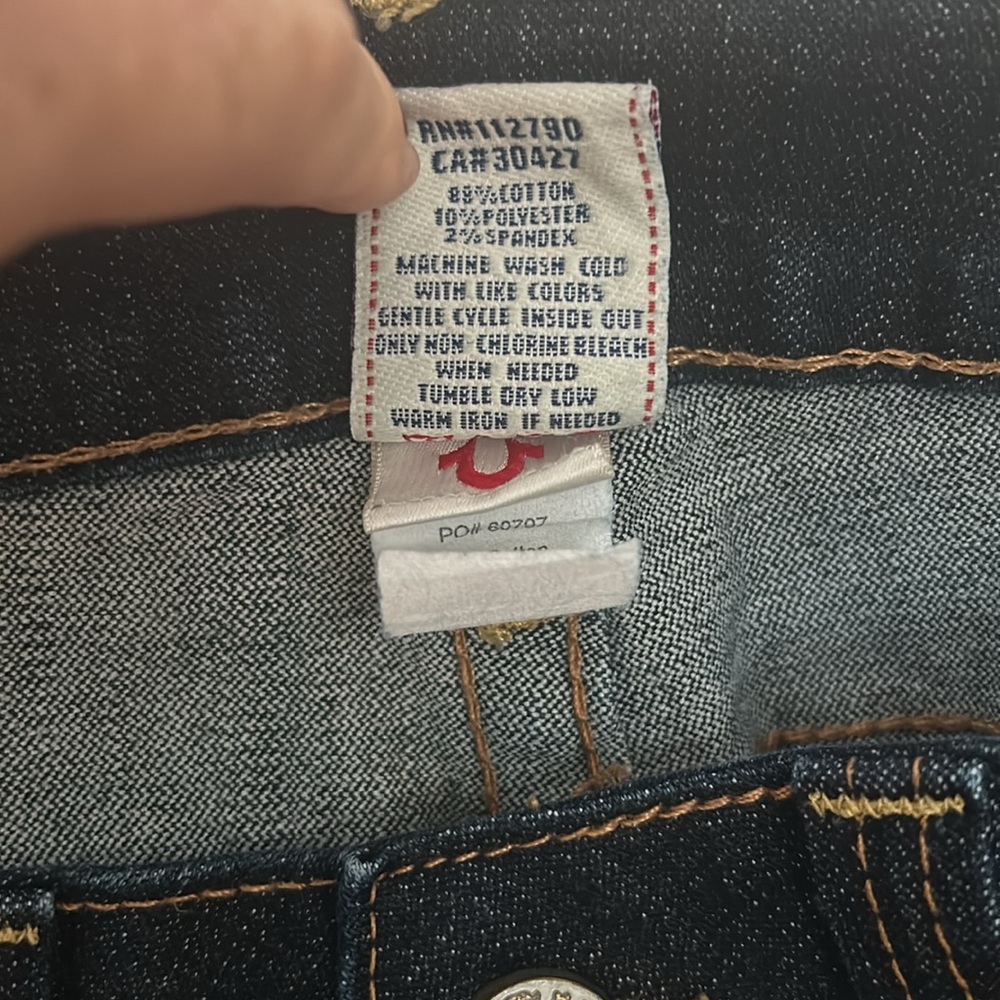True Religion jeans size 31 dark blue - Picture 4 of 5